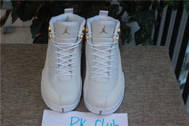 Authentic Air Jordan 12 OVO White Release Version （Nike pairs）